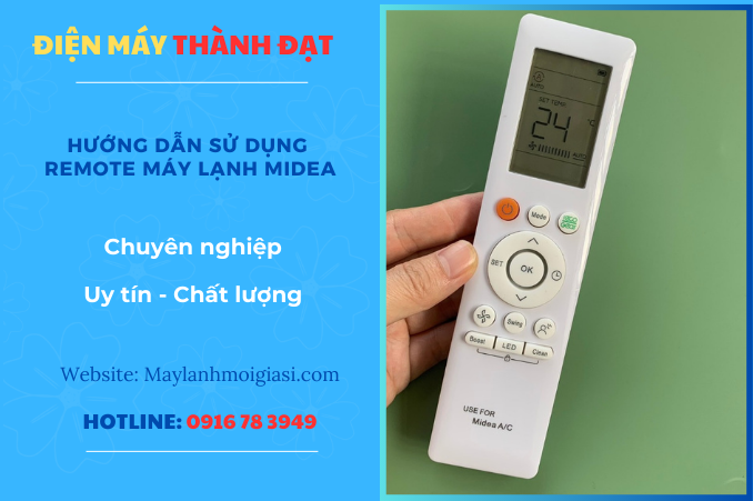 Hướng Dẫn Sử Dụng Remote Máy Lạnh Midea