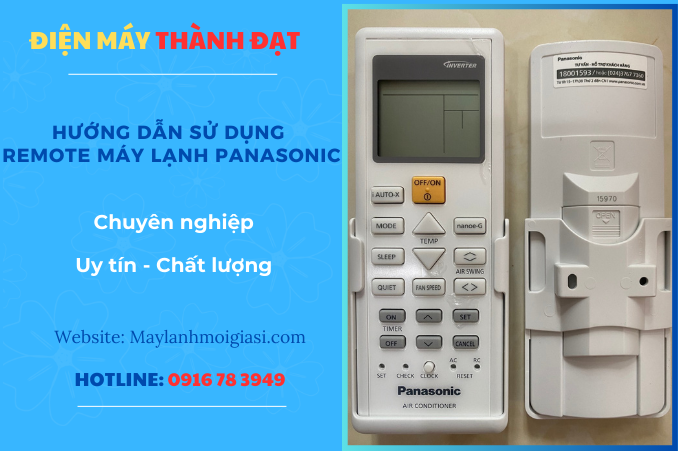 Hướng Dẫn Sử Dụng Remote Máy Lạnh Panasonic