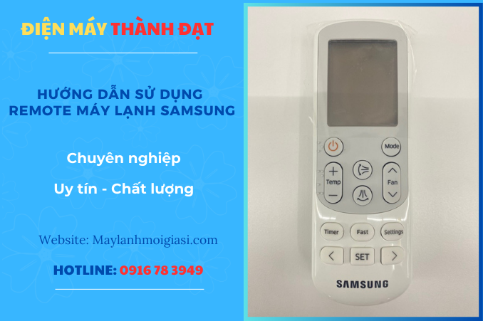 Hướng Dẫn Sử Dụng Remote Máy Lạnh Samsung