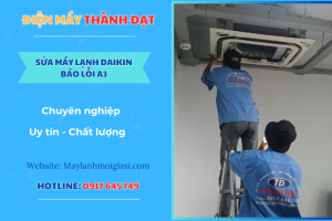 Máy lạnh Daikin báo lỗi A3