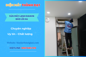 Máy lạnh Daikin báo lỗi A6