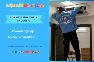 Máy lạnh Daikin báo lỗi A7