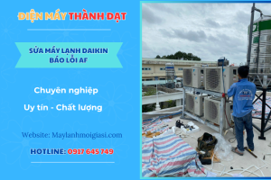 Máy lạnh Daikin báo lỗi AF
