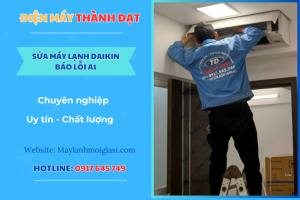 Máy lạnh Daikin báo lỗi A1