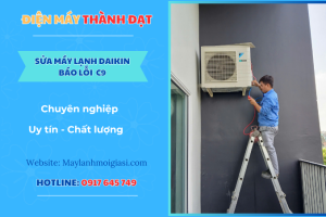Máy lạnh Daikin báo lỗi C9