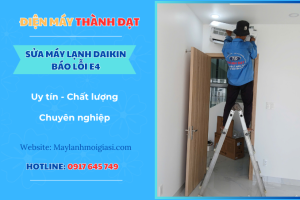 Máy lạnh Daikin báo lỗi E4