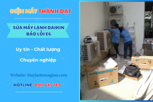 Máy lạnh Daikin báo lỗi E6